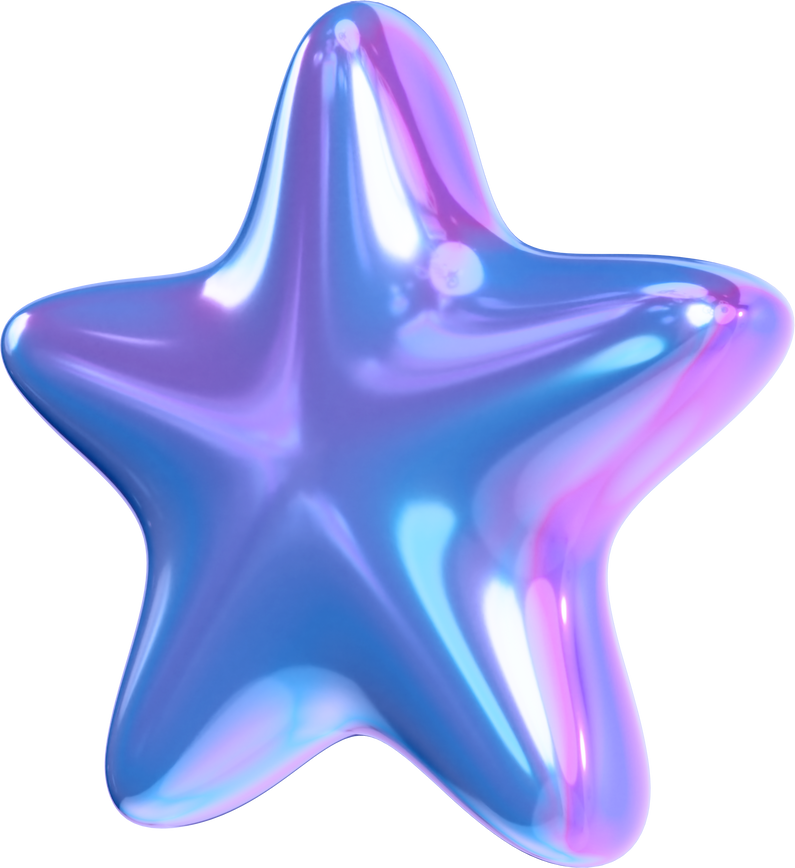 3D Star Holographic